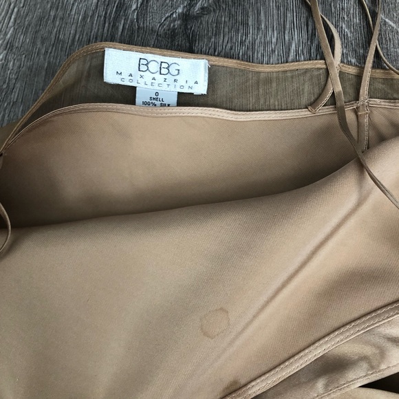 BCBG 2 Piece Silk Skirt Camisole - Picture 6 of 8